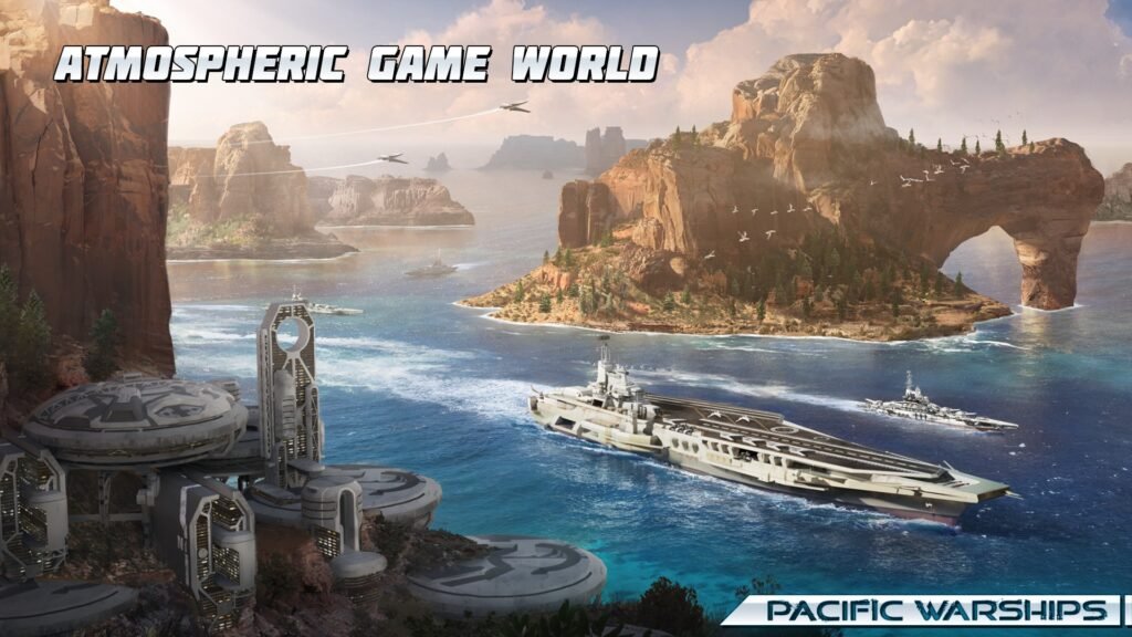 Pacific Warships Naval PvP Mod APK