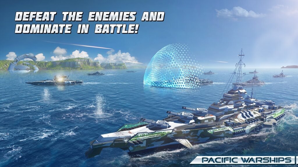 Pacific Warships Naval PvP Mod APK