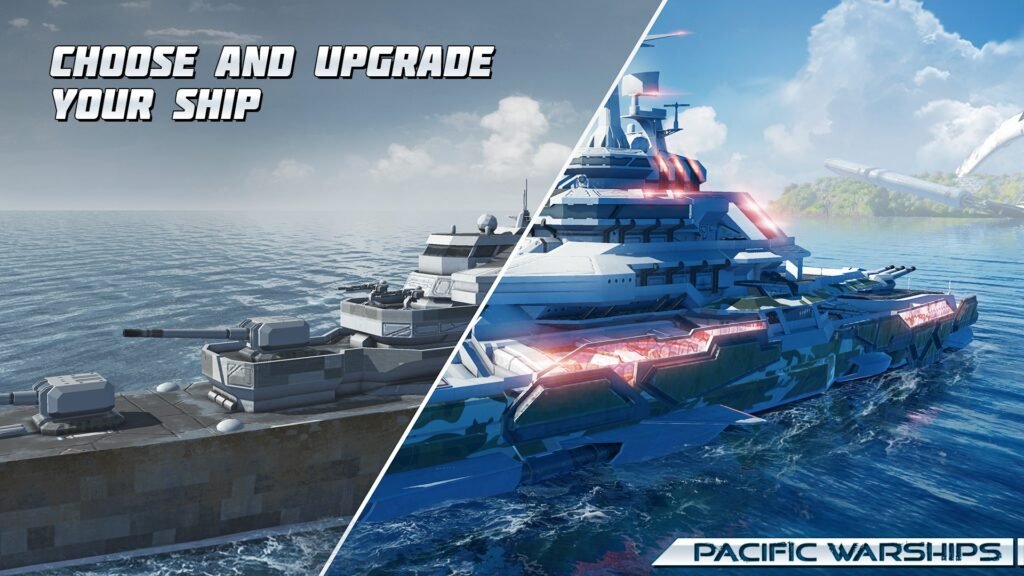 Pacific Warships Naval PvP Mod APK