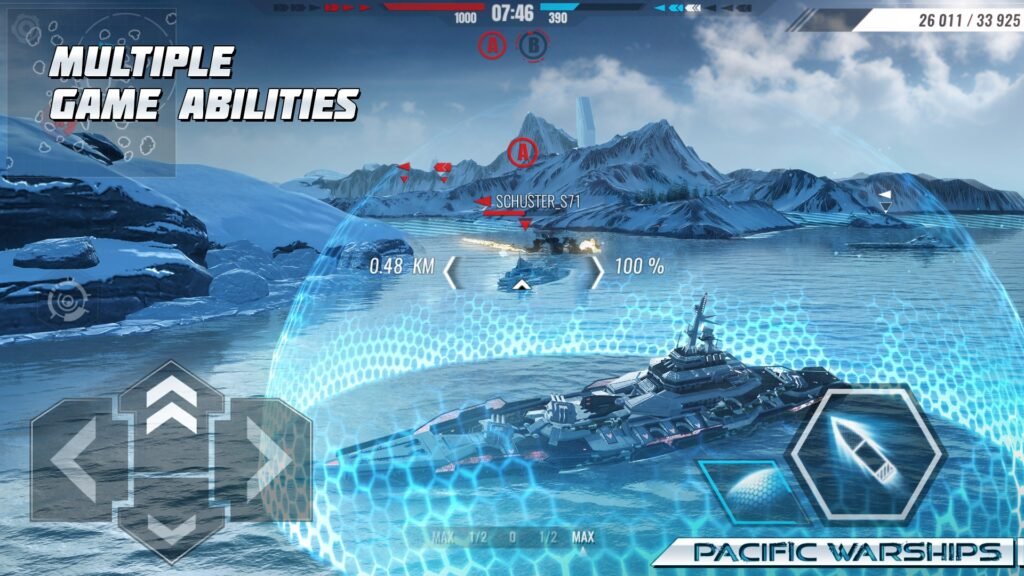 Pacific Warships Naval PvP Mod APK