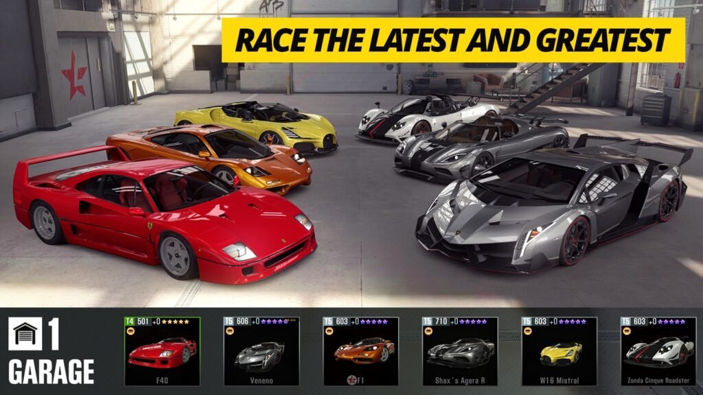 CSR 2 Realistic Drag Racing Mod APK