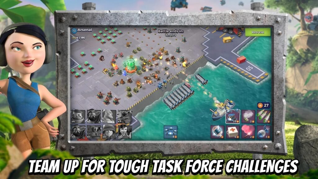 Boom Beach Mod APK