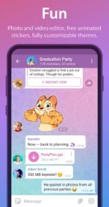 Telegram Mod APK Free[Unlocked][Premium]Download Now! 3