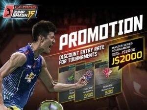 LiNing Jump Smash 15 Badminton Mod APK 1.3.10 [Unlimited Money] 1